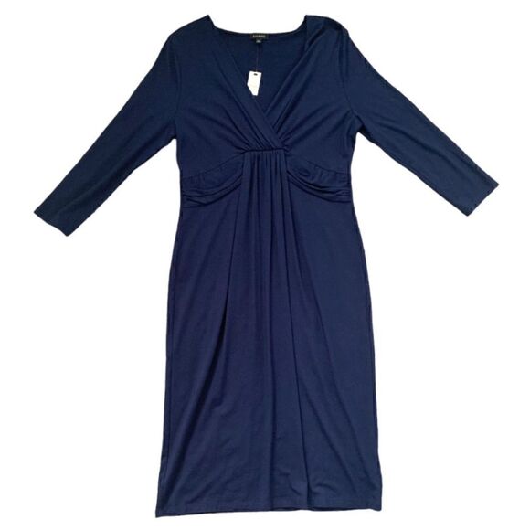 Talbots Jersey Sheath Dress Medium - Picture 4 of 7